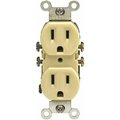 Leviton IVORY GROUND OUTLET 05320-S11-0IS